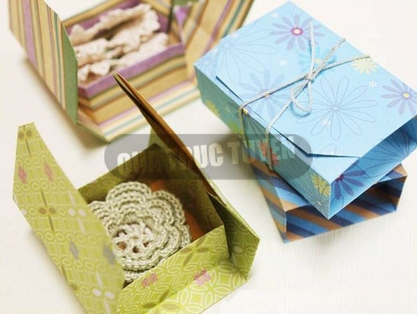 Hộp quà xinh xắn theo phong cách Origami12