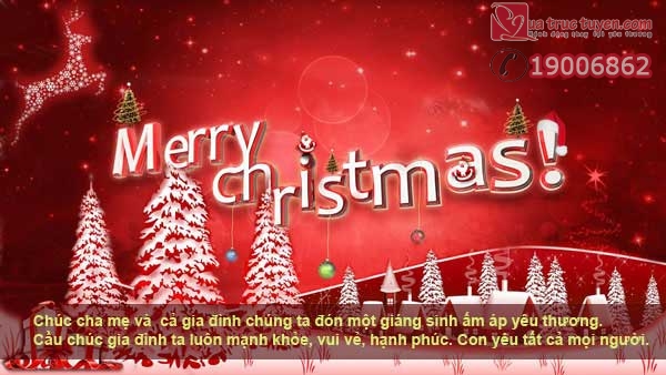 Những lời chúc Giáng sinh hay nhất, ý nghĩa nhất Lời chúc hay, ý nghĩa